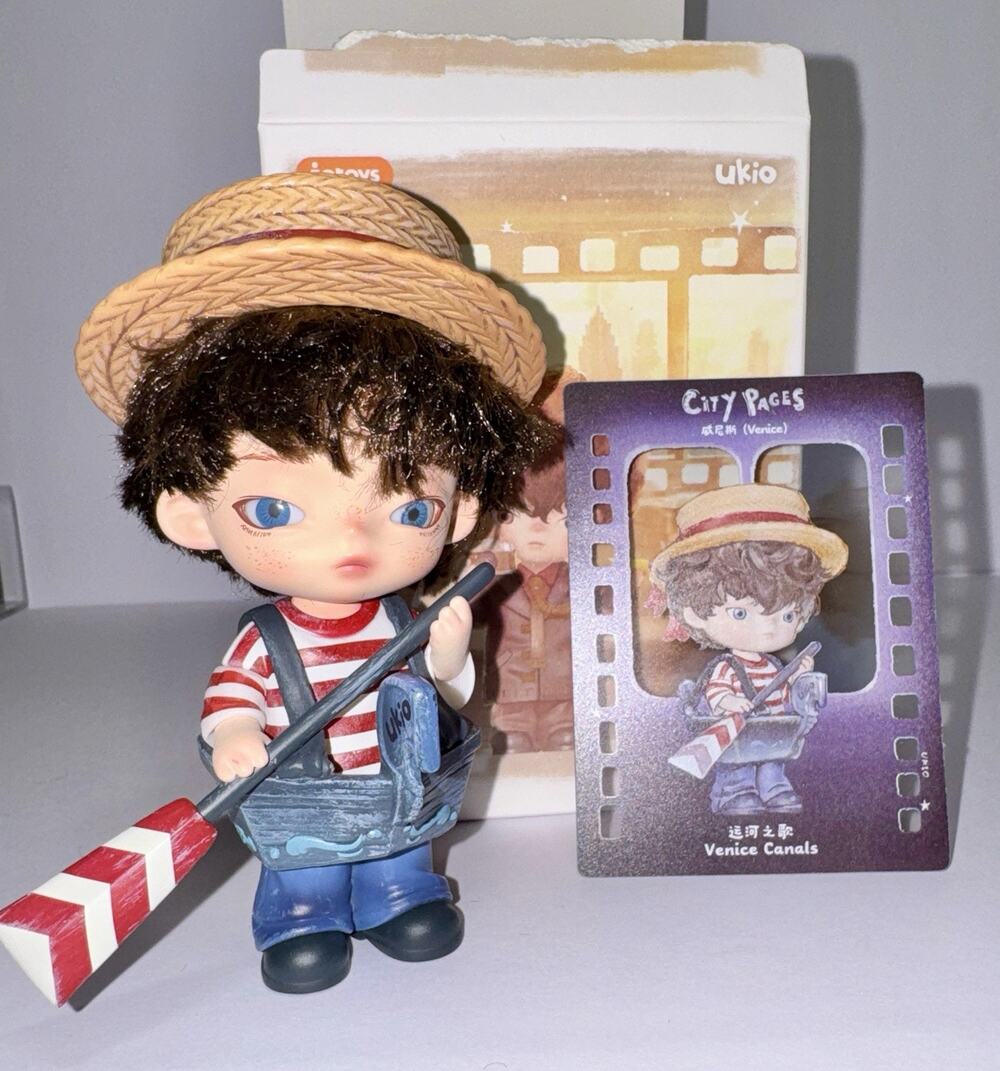 Ukio City Pages Confirmed Blind Box Figure Confirmed Venice Canals US Seller